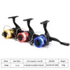 Baitcasting Reels 5.2 1 Moulinet de pêche pliant ultra-léger Moulinet de pêche avec 60 m de diamètre de ligne de pêche Ligne Rouleau Roue de coulée Navire Appât 230608