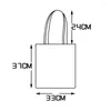 Storage Bags Women Canvas Shoulder Bag Cartoon Whale Books Daily Shopping Students Book Handbags Large Tote For Girls