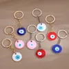 Portachiavi portachiavi turco Evil Eye Portachiavi donna uomo smaltato Lucky Blue Eye Bag Car Box Phone Charm portachiavi