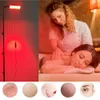 Lâmpada de terapia de luz vermelha de cuidados com o rosto com altura do suporte de altura do painel ajustável LED infravermelho para beleza Spa 230608