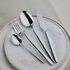 Dinnerware Sets Cozy Zone Dinnerware Set 24 Pieces Cutlery Set Stainless Steel Western Tableware Classic Dinner Set Knife Fork Restaurant Dining 230607