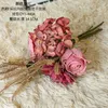 Декоративные цветы симуляция роза Dahlia Букет шелковый цвет