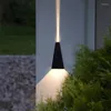 Vägglampa aluminium utomhus vattentätt LED -lampan för terrass veranda trädgårdsljus RF999