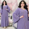 Abbigliamento etnico nero Jellaba Abaya per le donne con cappuccio Gurban Eid mussola Dubai Turchia Marocco Robe caftano caftano maniche lunghe