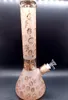 Garniture de dessin animé de 14 pouces Bong Bong Bong Récupération de tube de fumage en verre épais Dab Rig haute capacité avec connecteur femelle de 18 mm