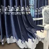 Kurtyna Fyfuyoufy High Shade Custom European Style Jacquard Zasłony zaciemniające do salonu Windows Jakość sypialni