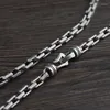 Chains Bastiee 925 Sterling Silver Necklace For Men Cadenas Para Hombre Luxury Jewelry Male Punk Steampunk Big Choker Jewelery Gothic