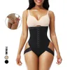 Bodysuit Women Shapewear Body Shaper med krokkomprimeringskroppar Belly Mantel midjetränare Reduktiv bantning Underkläder 353