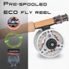 Canna mulinello Combo Maximumcatch Small Stream Creek Pesca a mosca Kit lenza in alluminio 6ft 7.6ft 2 3wt 230609