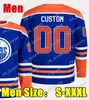 EdmontonOilers97 Connor McDavid Reverse Retro Hockey-Trikot 29 Draisaitl 99 Wayne Gretzky Jack Campbell Evander Kane Nugent-Hopkins Yamamoto Hyman