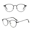 Zonnebril Klassieke Metalen/PC Ronde Frame Bijziendheid Bril Mode Retro Optische Ultralight Vision Care Kortzichtige Brillen -1.0--4.0