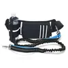 Sacos ao ar livre para esportes correndo bolsa de cintura luminosa jogging caminhadas telefone celular com suporte de garrafa coleira de cachorro para caminhar