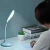 Lampade da tavolo Mini lampada da scrivania portatile Luce a LED Ricarica Piccola protezione per gli occhi Interfaccia USB notturna