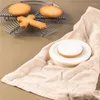 Выпечка инструментов DIY торт, переворачиваемая мини -пластиковая помадка, вращающаяся платформа круглой печень