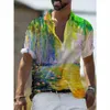 Camisa masculina de manga curta camisa casual ADT camisa moda masculina primavera outono roupas bonitas março 2023