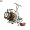 Baitcasting Reels GLS 1000-7000 Series Gear Ratio 5.2 1 Moulinet à rotation haute vitesse Bobine de rechange professionnelle 121BB Articles de pêche 230608