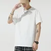 Men's T-Shirts T Shirt White For Men 100% Cotton Oversized Women Clothing Summer Short Sleeve O-Neck Solid Plain Black Tee Unisex Casual 230608