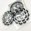 Thick Curly 3D False Eyelashes Multilayer Natural Long Handmade Reusable Fake Lashes Extensions Eyes Makeup Accessory For Women Beauty Easy