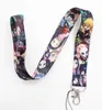 Heiße neue 20 stücke Kimetsu keine Yaiba lanyard Neck Strap Lanyard Handy Schlüssel Kette ID Abzeichen Schlüssel Ketten Großhandel 2024