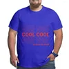 Polos masculinas Brooklyn 99-Cool Cool T-shirt de algodão de anime de altura grande