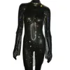 Grundlegende Freizeitkleider Bling Strass Fischnetz Minikleid Frauen Sexy Bodycon Langarm Kristallkleid Mesh Sommer Strand Geburtstag Party Kleider 230608