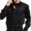 Chemises décontractées pour hommes Chemise décontractée pour hommes à manches longues Tendances coréennes Mode Chemise à col boutonné Chemises habillées d'affaires Slim Fit Designer Chemises 230608