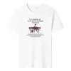 T-shirt da uomo T-shirt da uomo in cotone Harajuku T-shirt da uomo oversize a maniche corte T-shirt casual da primavera 2023 Camicia O-collo vintage per