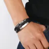 Fashion Multi Layered Leather Bracelet Bangle Retro Jewelry for Men Gift