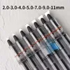 Fountain Pens 1Pc Chinese Parallel Pen Clear Ink 23457911mm Nib Optional Stationery Office school supplies 230608