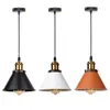 Nouveau Style lampes suspendues Loft suspension lampe rétro suspension abat-jour pour cuisine salle à manger chambre éclairage à la maison E27