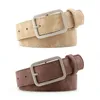 Belts Vintage Pin Buckle For Women Solid Color Gold Waistband Brand Ladies Fashion Trend High Quality Working Belt DT068