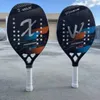 Tennisrackets CAMEWIN Hoge kwaliteit carbon fiber tennisracket beach face soft met beschermende deksel zak 230608