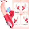 Succhiare rose vibratori giocattoli lingua femminile leccare clitoride stimolatore del vuoto massaggiatore della vagina adulti merci giocattoli del sesso per le donne L230518