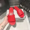 Femmes Pantoufle Mode Nouveau 2023ss Sliders Accueil Tongs Sandales Casual Été Marque De Luxe En Cuir Véritable Diapositives Chaussures Casual 4 styles taille 35-41 Lettre imprimée