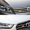 Nueva pegatina Universal para coche, emblema de la bandera alemana, insignia, parachoques Deutsch, parrilla delantera, calcomanía automática para Scirocco GOLF 7 Golf 6