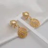 Conjuntos de joias de casamento design fino Dubai cor de ouro africano para mulheres conjunto de colar fantasia indiana presentes 230608