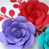 Decoratieve bloemen DIY Grote Rose Giant Paper Wall Decor Home Bruiloft Decoratie Baby Shower Verjaardagsfeestje Artificail Achtergrond