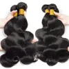 Hair Bulks 12A Brazilian Body Wave 1 3 4 Bundles Deal 100 Extensiones humanas BodyWave Brazilian Weave 230609