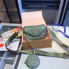 Moda 5a designerska torba luksusowa torebka Włochy marka torby na ramię skórzana torebka Kobieta Crossbody Messager kosmetyczne torebki Portlefon autorstwa Shoebrand W320 003