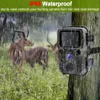 Jachtcamera's Mini Trail Game Camera Nachtzicht 1080P 12MP Waterdichte jachtcamera Outdoor Wild po traps met IR LEDS Bereik tot 65ft 230608
