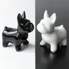 Декоративные предметы фигурки французский собачья собачья банк бульдог скульптура