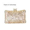 Schoudertassen Crystal Clutch Strass Avondtasje Vrouwen Portemonnee voor Prom Bruiloft Avond Handtas