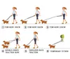 Dog Collars Leashes Reflective Nylon Pet Dogs Chain Traction Rope Leads for Running Free Hands Small Large Walking Z0609