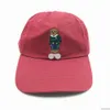 قبعات الكرة الكلاسيكية البيسبول البولو كاب الأزرق والأخضر سترة الدب دب التطريز قبعة خارجية جديدة مع علامة للجملة ll5x