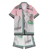 2023men's Casual Shirt Pants Professional Men's Beach Casual Wear Classic Printed Men's and Women's Asian Storlekar M-3XL