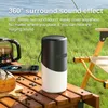 Portable Speakers Outdoor Lamp Sound Portable Stereo Surround Bluetooth Speaker Subwoofer Support Card Music Player