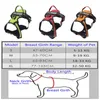 Dog Collars Leashes New Reflective Harness Leash Adjustable Mesh Pet Collar Chest Strap Harnesses With Traction Rope Accessories Z0609