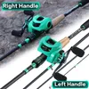 Rod Reel Combo Sougayilang gjutning och ställ in 8 kg max drag 8.1 1 High Speed ​​Gear Ratio Super Smooth Bass Fishing 230609