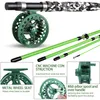 Rod Reel Combo Sougayilang 2.7m Fly Fishing Ultralight Rods and 5 6 CNC machined Aluminum Set Tackle 230609