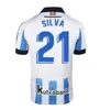 2023 2024 Real Sociedad Soccer Jerseys 남자 세트 키즈 키트 Barrene Merino Carlos Fdez Carlos Take Sorloth Silva Football Shirts T 23 24 장비 홈 Away Third 3rd 666